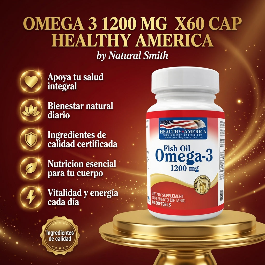 OMEGA 3 1200 MG  X60 CAP HEALTHY AMERICA ia_2
