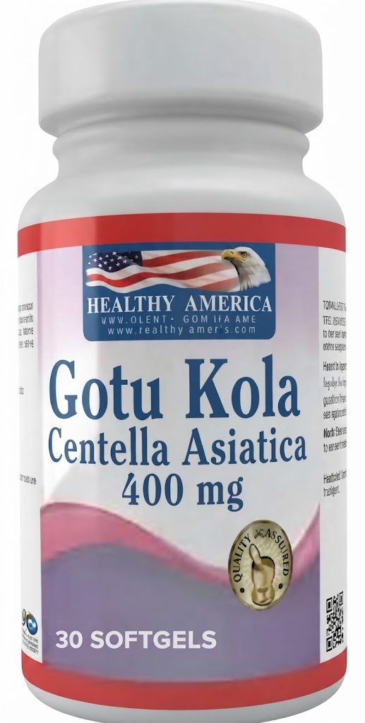 GOTU KOLA 400 MG X30 HEALTHY AMERICA — SKU 000989
