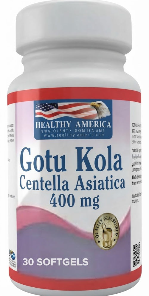 GOTU KOLA 400 MG X30 HEALTHY AMERICA — SKU 000989