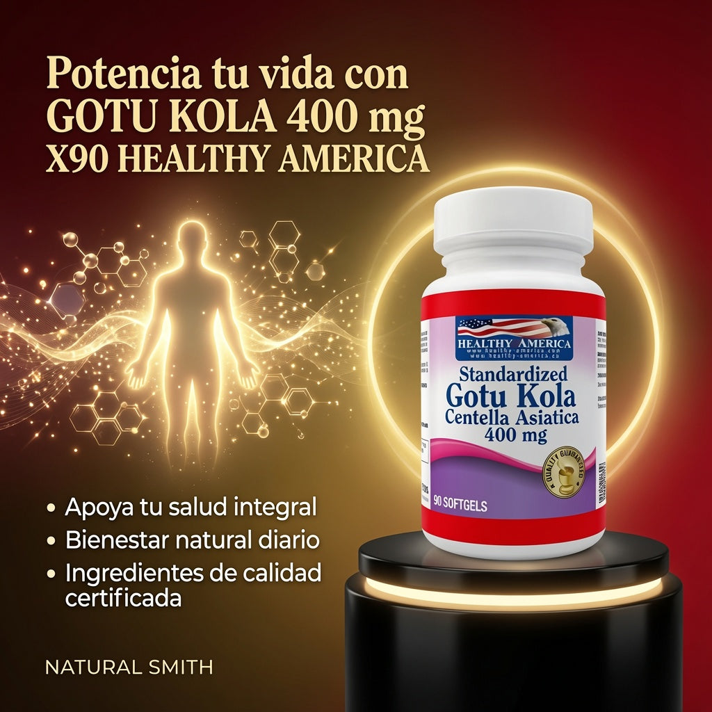 GOTU KOLA 400 MG X90 HEALTHY AMERICA ia_3