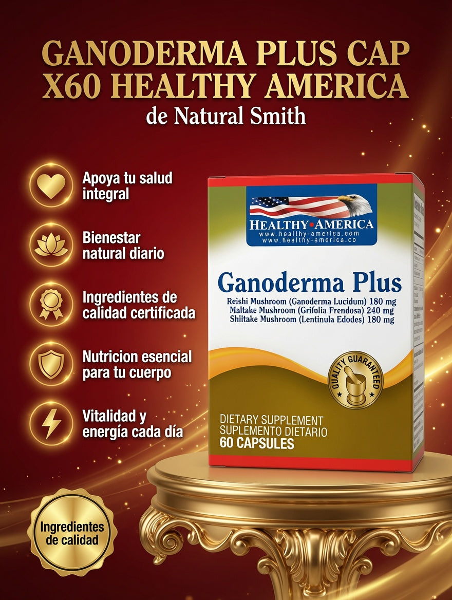 GANODERMA PLUS CAP X60 HEALTHY AMERICA ia_2