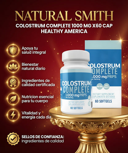COLOSTRUM COMPLETE 1000 MG X60 CAP HEALTHY AMERICA ia_2