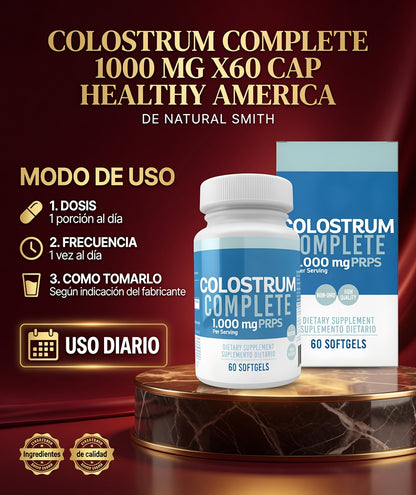 COLOSTRUM COMPLETE 1000 MG X60 CAP HEALTHY AMERICA ia_4