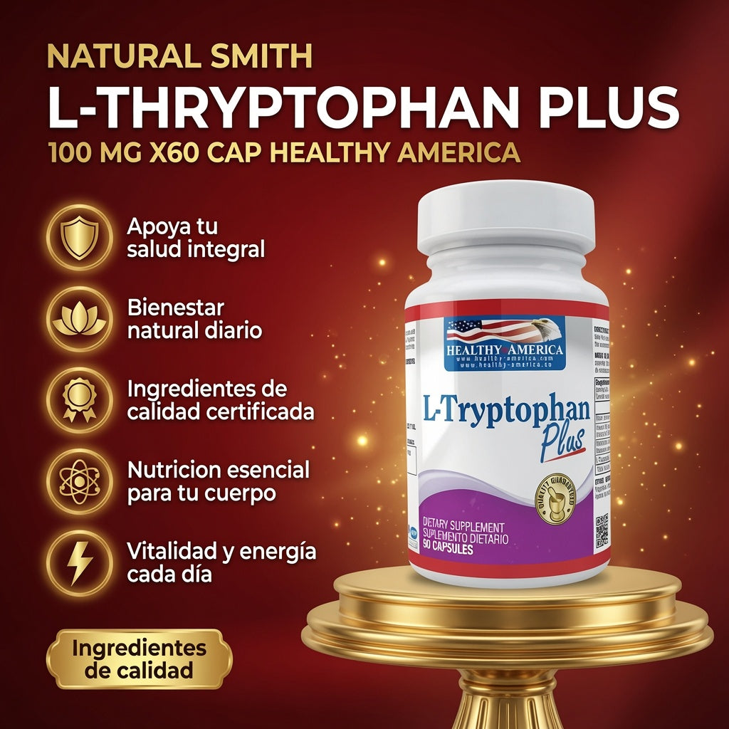 L-THRYPTOPHAN PLUS 100 MG X60 CAP HEALTHY AMERICA ia_2