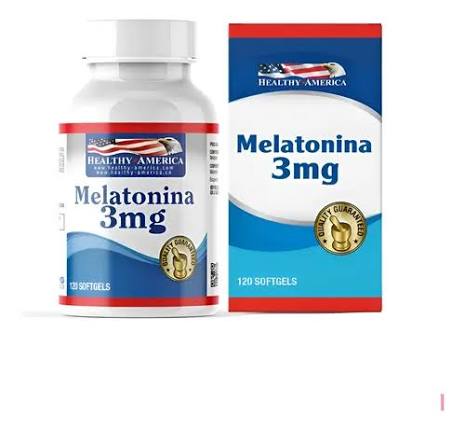 MELATONINA 3 MG X120 CAP HEALTHY AMERICA principal