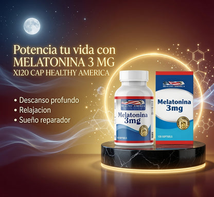 MELATONINA 3 MG X120 CAP HEALTHY AMERICA ia_3