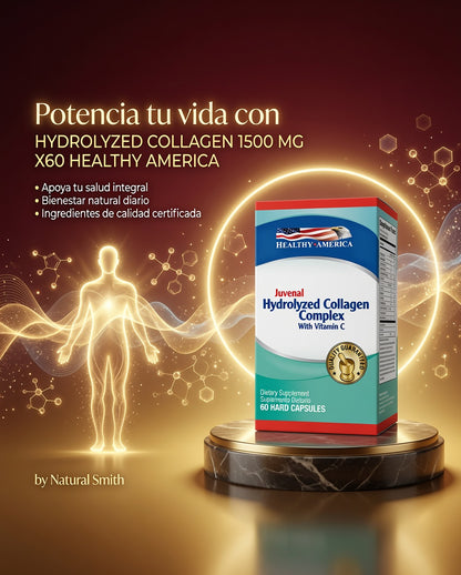 HYDROLYZED COLLAGEN 1500 MG X60 HEALTHY AMERICA ia_3