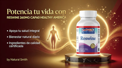 RESWINE 260MG CAP60 HEALTHY AMERICA ia_3