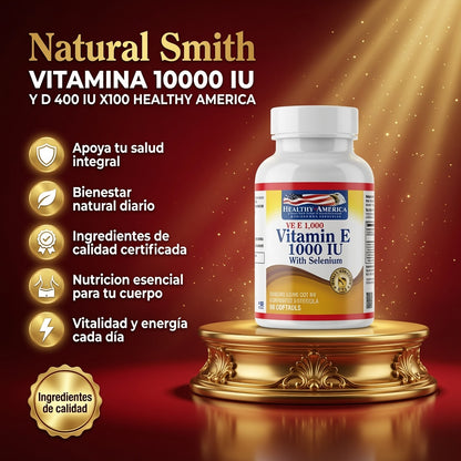 VITAMINA 10000 IU Y D 400 IU X100 HEALTHY AMERICA ia_2