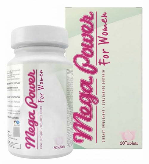 MEGA POWER FOR WOMEN 60 CAP HEALTHY AMERICA — SKU 001029