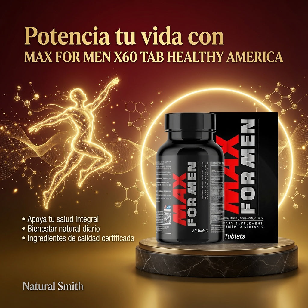MAX FOR MEN X60 TAB HEALTHY AMERICA ia_3