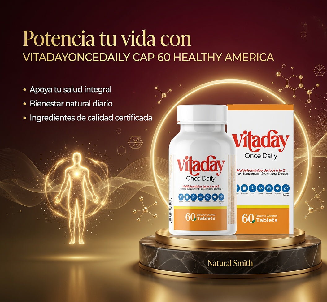 VITADAYONCEDAILY CAP 60 HEALTHY AMERICA ia_3