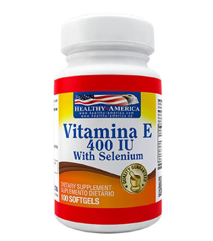 VITAMIN E 400 IU  Y ZINC X100 TAB HEALTHY AMERICA principal