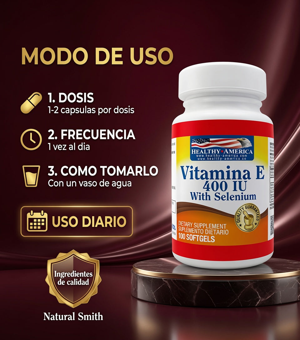 VITAMIN E 400 IU  Y ZINC X100 TAB HEALTHY AMERICA ia_4