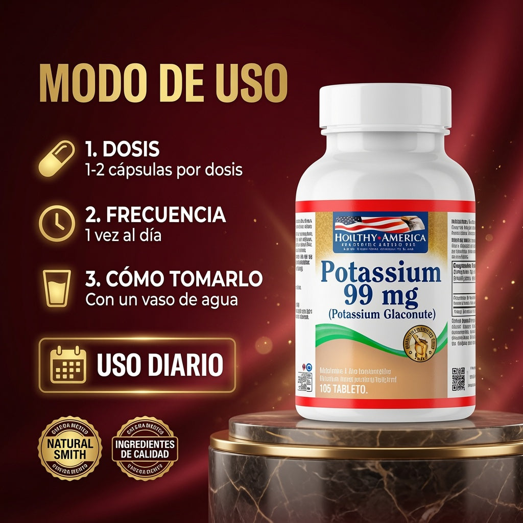 POTASSIUM 99 MG X100 TAB HEALTHY AMERICA ia_4