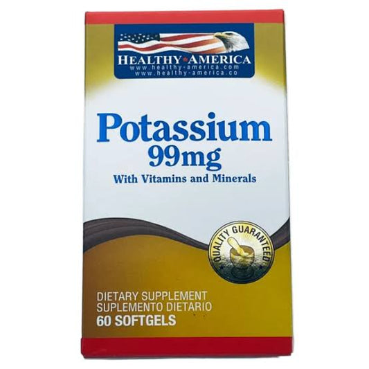 POTASSIUM 99 MG X60 SOF HEALTHY AMERICA principal