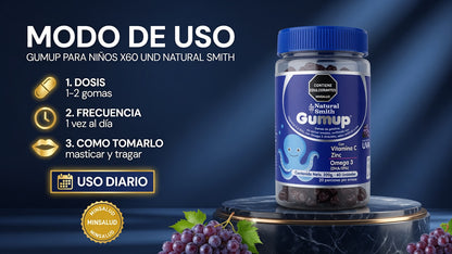 GUMUP PARA NIÑOS X60 UND NATURAL SMITH ia_4