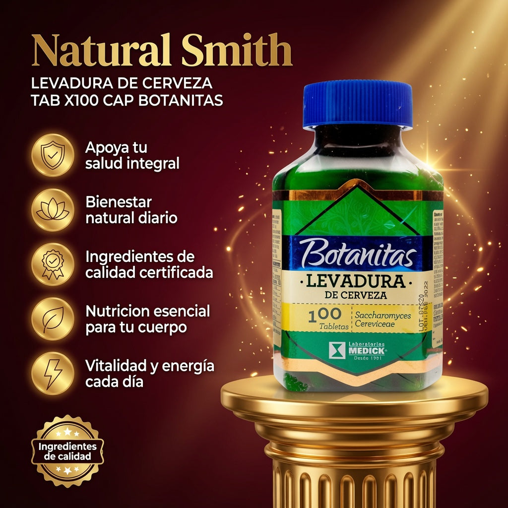 LEVADURA DE CERVEZA TAB X100 CAP BOTANITAS ia_2