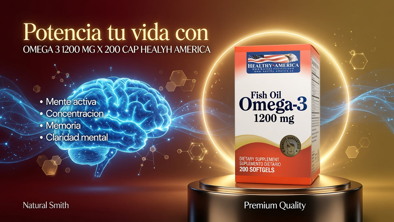OMEGA 3 1200 MG X 200 CAP HEALYH AMERICA ia_3