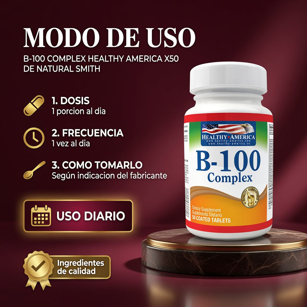 B-100 COMPLEX HEALTHY AMERICA X50 ia_4