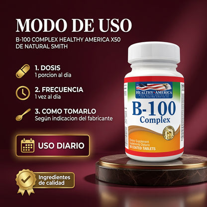 B-100 COMPLEX HEALTHY AMERICA X50 ia_4