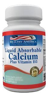 LIQUI ABSORBABLE CALCIUM X100 SOF HEALTHY AMERICA principal