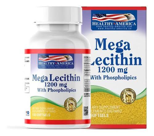 MEGA LEICITHIN CAP X100 HEALTHY AMERICA principal