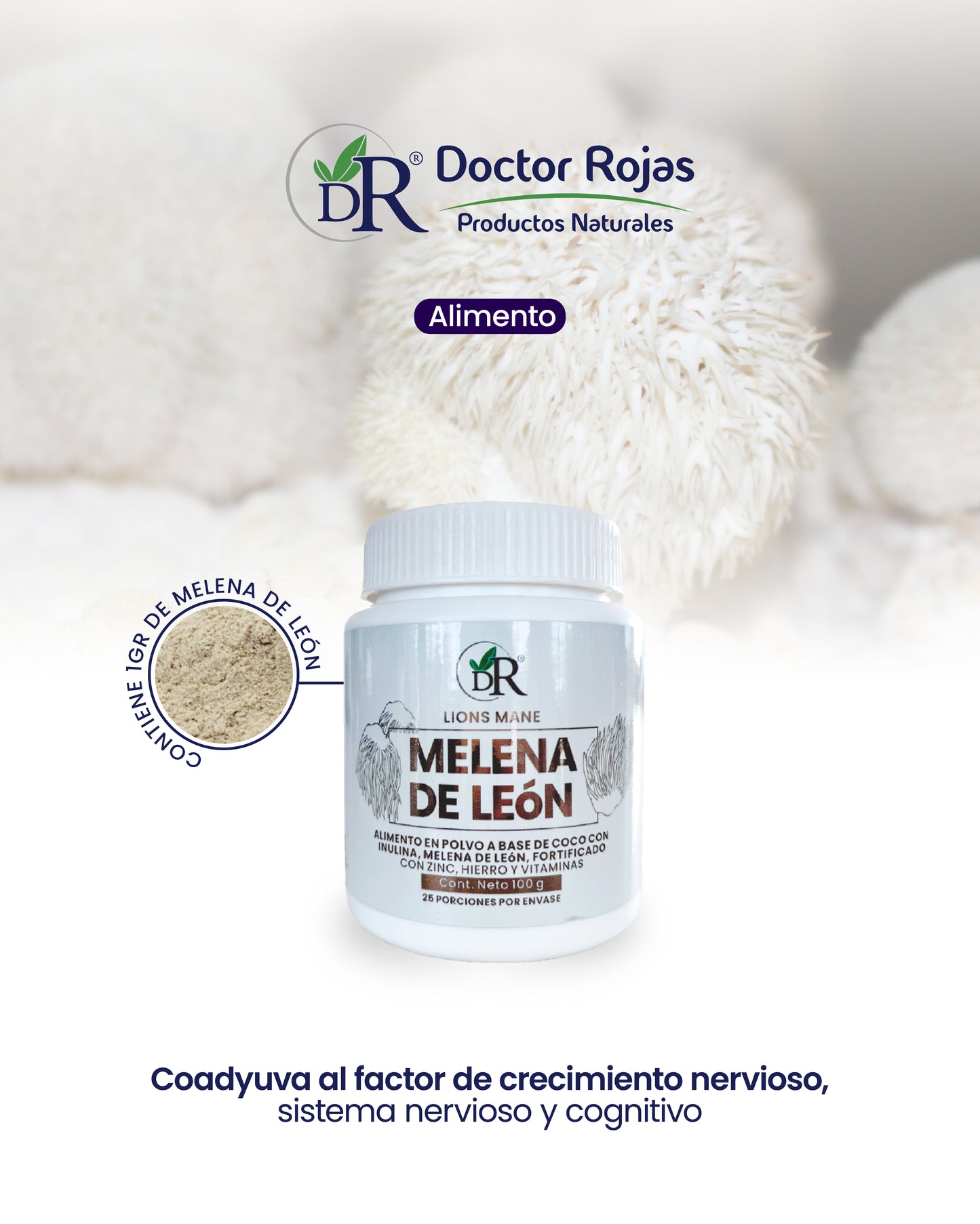 MELENA DE LEON X100 GR D ROJAS principal