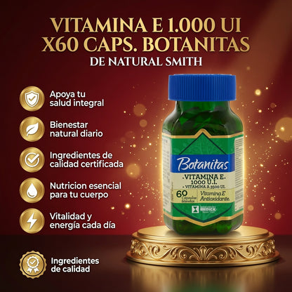 VITAMINA E 1.000 UI  X60 CAPS. BOTANITAS ia_2
