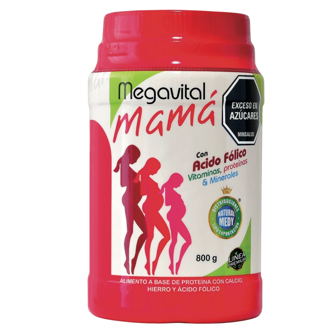 MEGAVITAL MAMA 800GR NATURAL MEDY principal