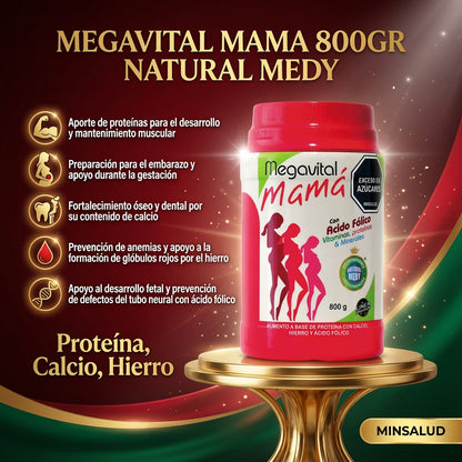 MEGAVITAL MAMA 800GR NATURAL MEDY ia_2