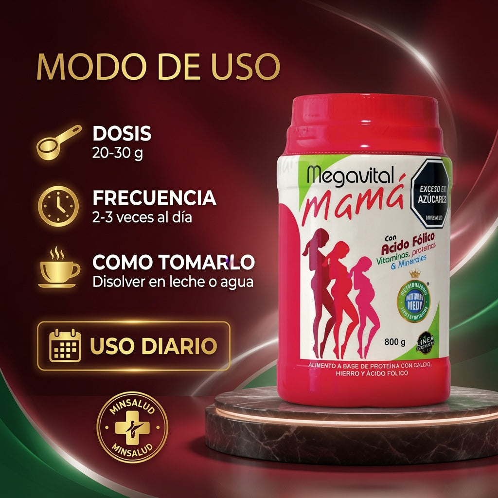MEGAVITAL MAMA 800GR NATURAL MEDY ia_4