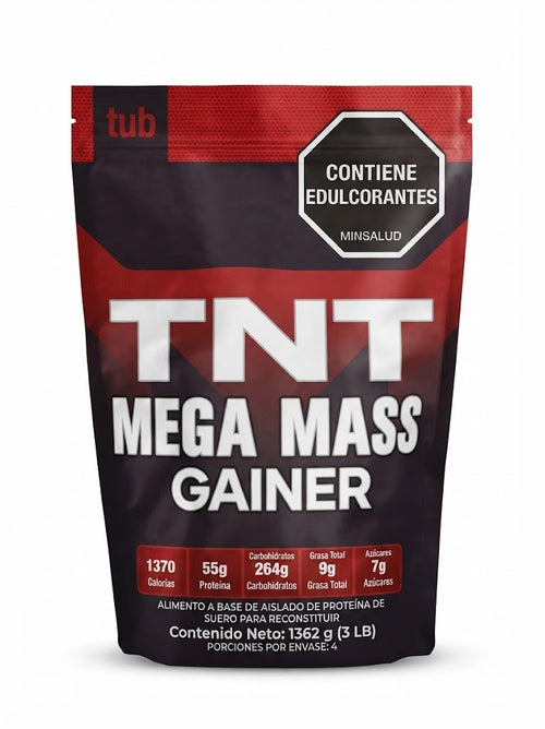 TNT MEGA MASS GAINER 3LBS — SKU 001088