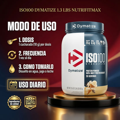 ISO100 DYMATIZE 1.3 LBS NUTRIFITMAX ia_4