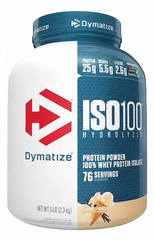 ISO100 Dymatize 5 lb Gourmet Vanilla — SKU 001091