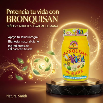BRONQUISAN NIÑOS Y ADULTOS X240 ML EL MANA ia_3