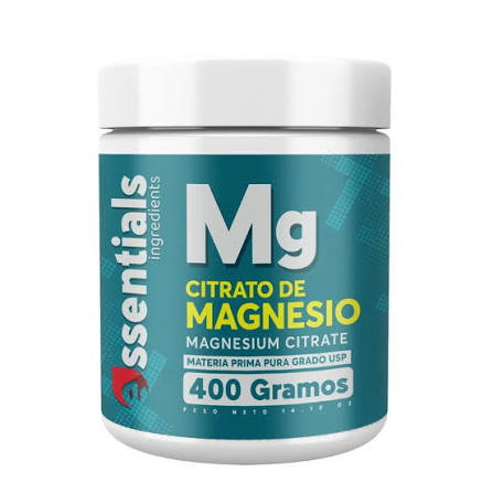 CITRATO DE MAGNECIO POLVO X400 GR ESSENCIAL principal
