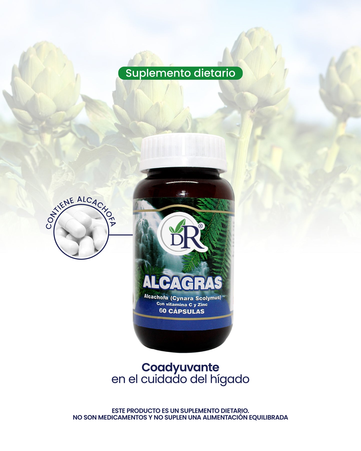 ALCAGRAS X60 CAP DOCTOR ROJAS principal