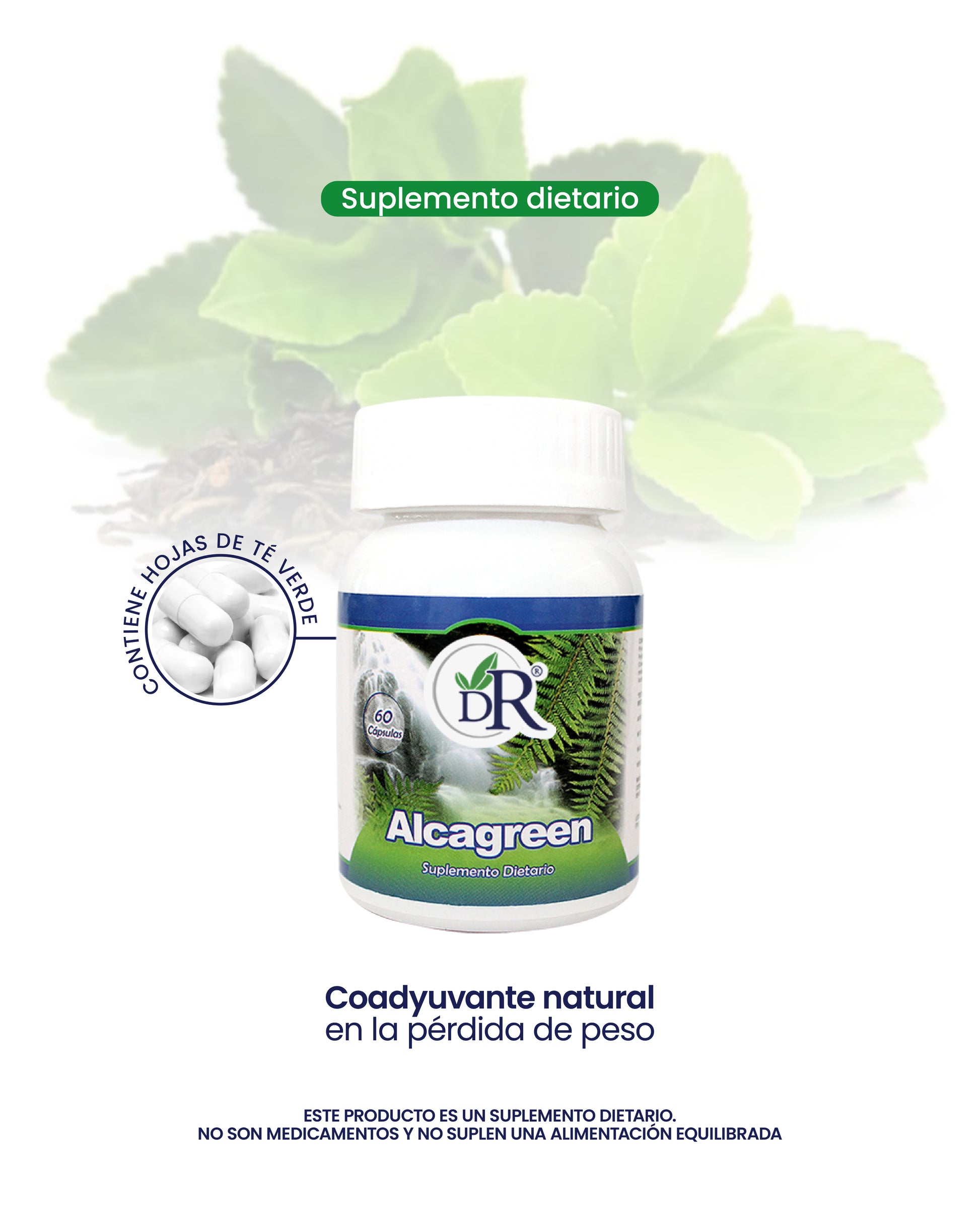 ALCAGREEN CAP X60 DOCTOR ROJAS principal