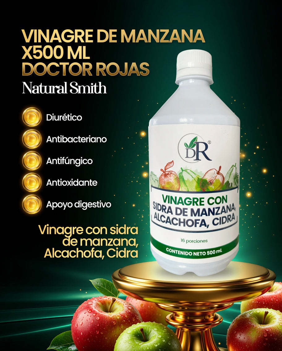 VINAGRE DE MANZANA X500 ML DOCTOR ROJAS ia_2