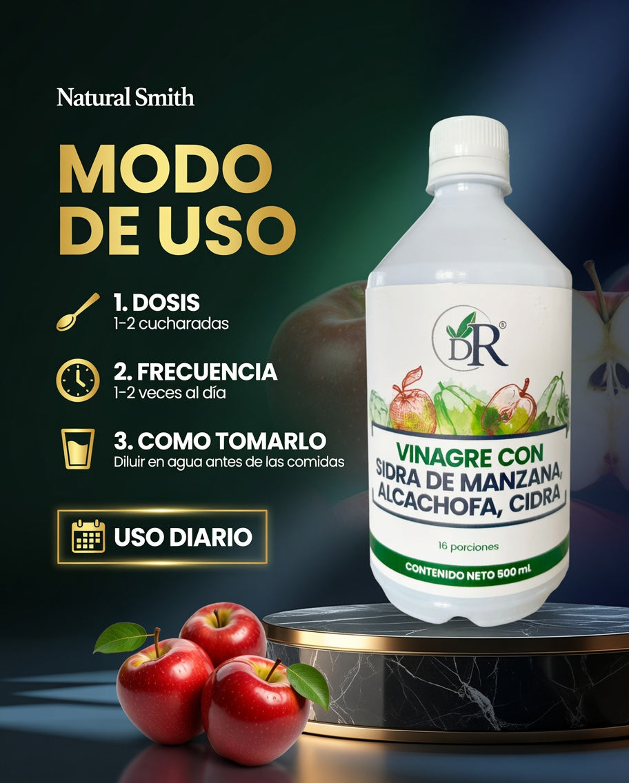 VINAGRE DE MANZANA X500 ML DOCTOR ROJAS ia_4