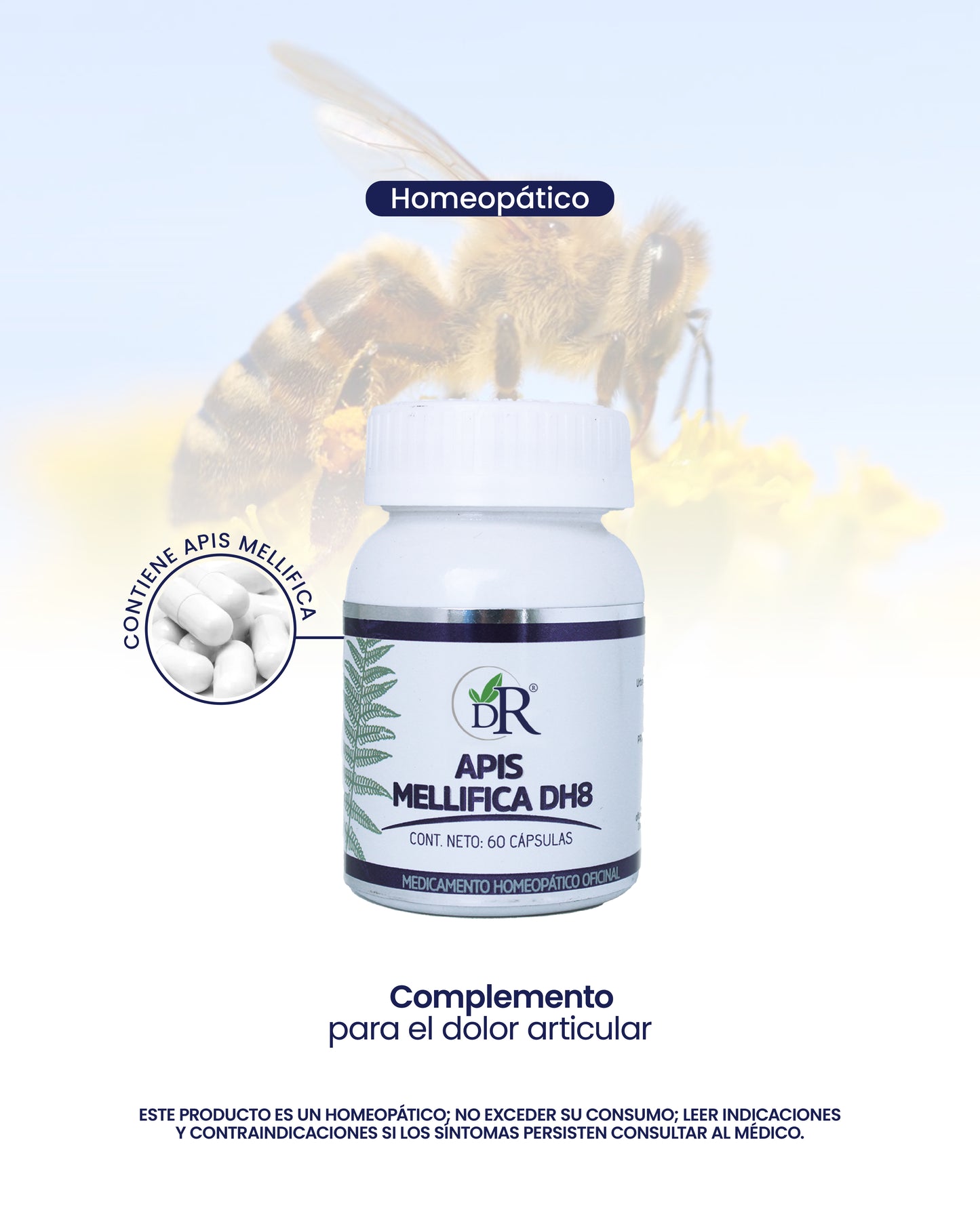APIS MELLIFICA CAPSULAS X60 DOCTOR ROJAS principal