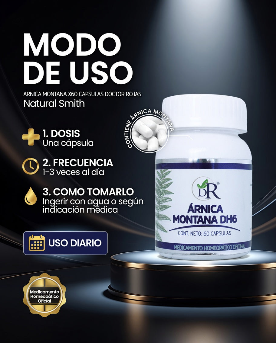 ARNICA MONTANA X60 CAPSULAS DOCTOR ROJAS ia_4