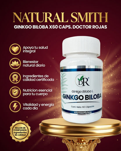 GINKGO BILOBA X60 CAPS. DOCTOR ROJAS ia_2