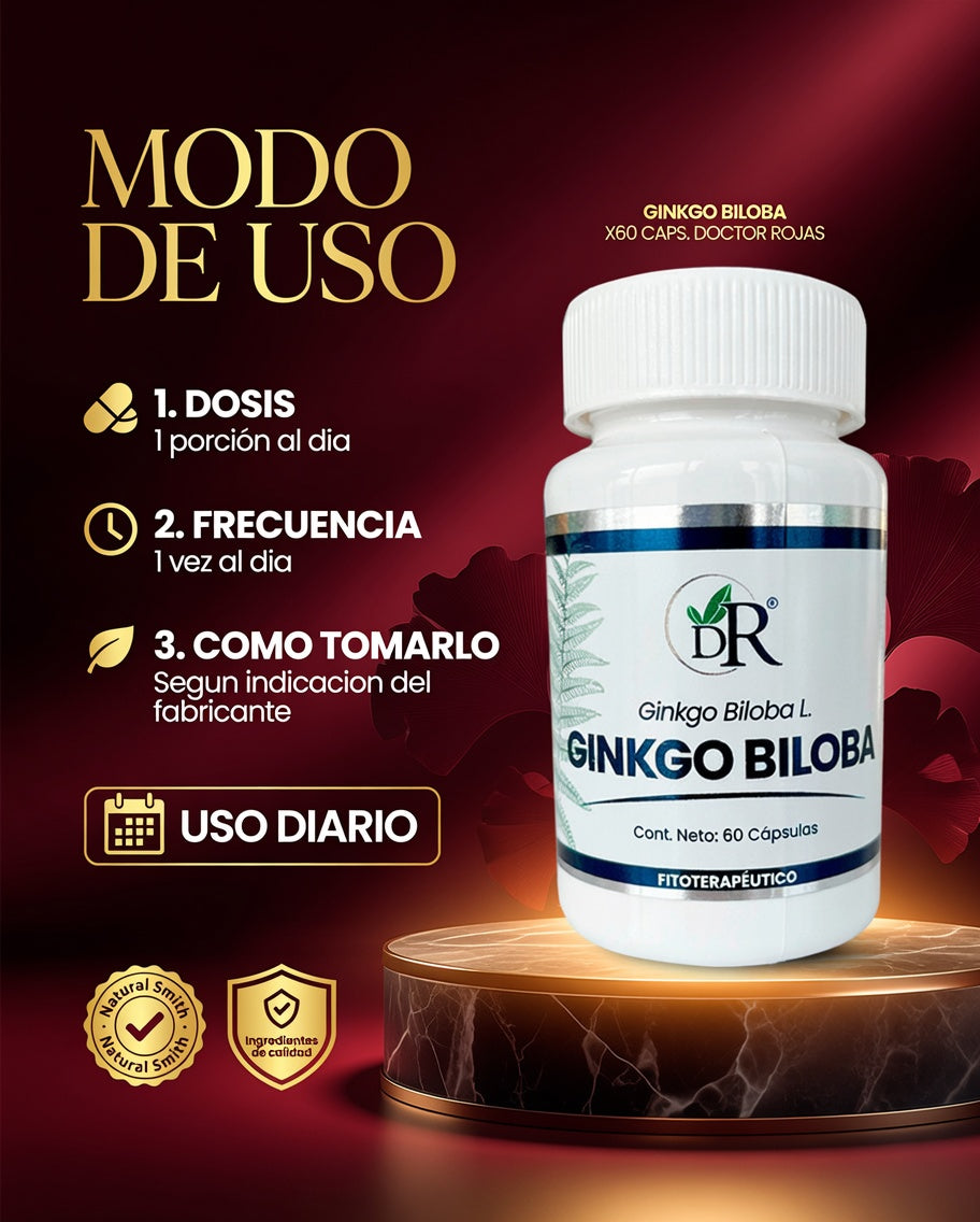 GINKGO BILOBA X60 CAPS. DOCTOR ROJAS ia_4