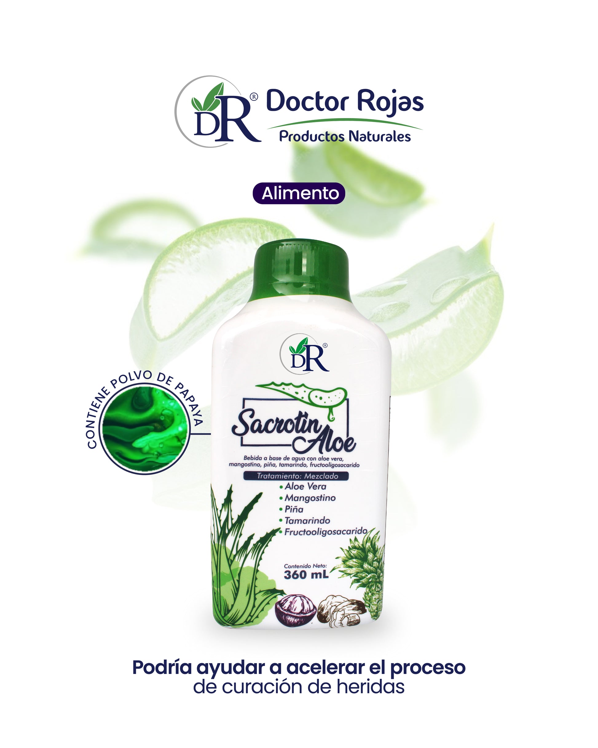SACROTIN ALOE JALEA X360 DOCTOR ROJAS principal