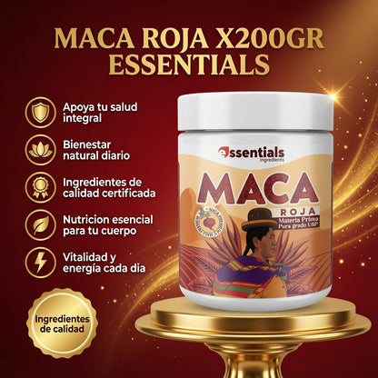 MACA ROJA X200GR ESSENTIALS ia_2