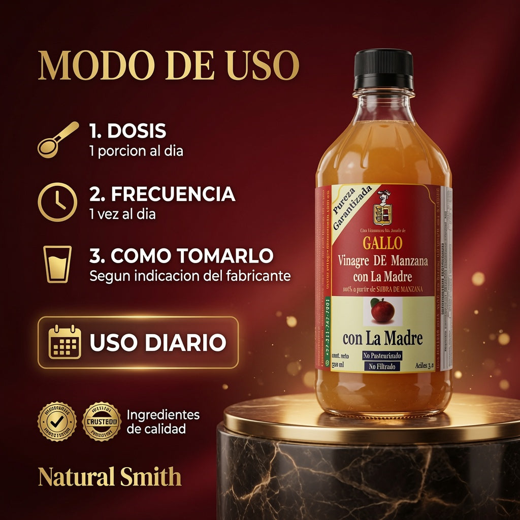 VINAGRE MANZANA GALLO CON MADRE X500 ML ia_4