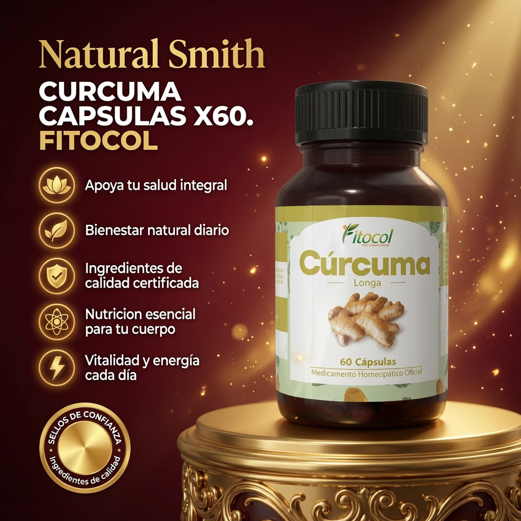 CURCUMA CAPSULAS X60. FITOCOL ia_2