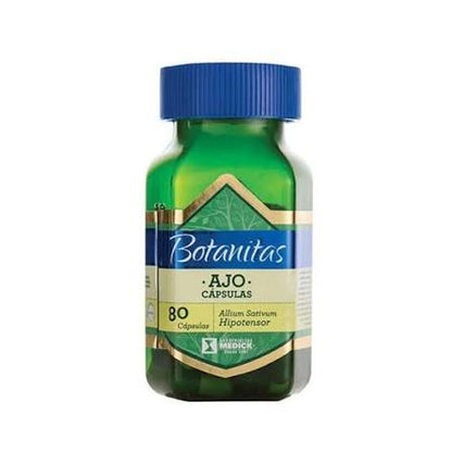 AJO X80 CAPS. BOTANITAS principal